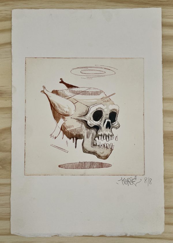 Gravure à l’eau forte 4, Korsé